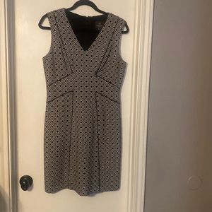 Adrianna Papell black and white dress